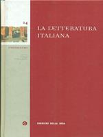 La letteratura italiana 14. L'ottocento