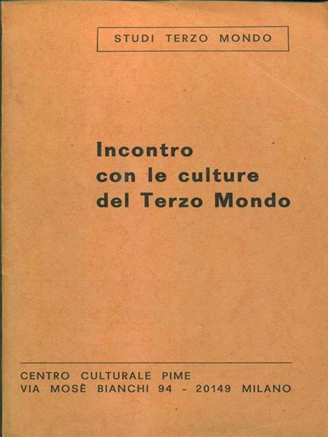 Incontro con le culture del TerzoMondo - 3