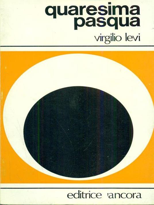 Quaresima Pasqua - Virgilio Levi - copertina
