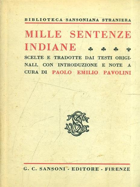 Mille sentenze indiane - Paolo Pavolini - 8