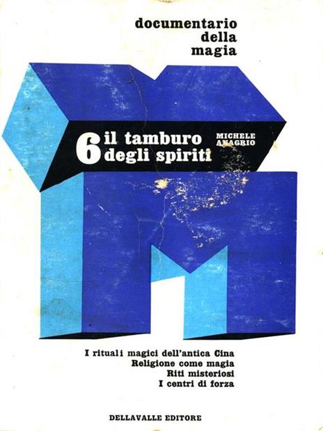 Il tamburo degli spiriti - Michele Anagrio - copertina