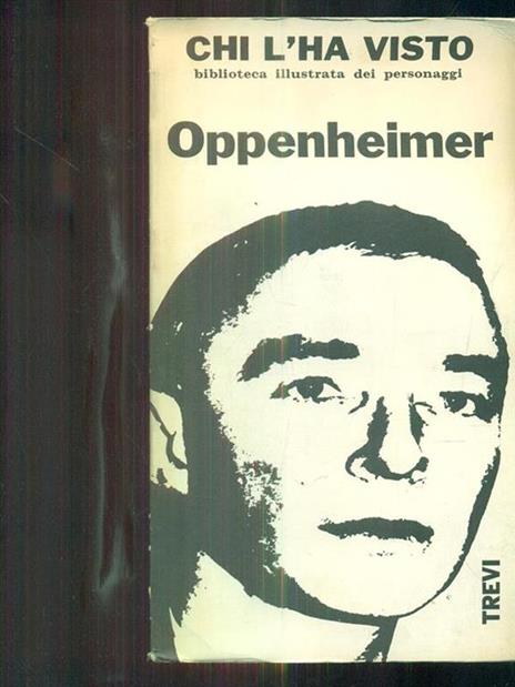 Oppenheimer - Giuliano Ferrieri - copertina