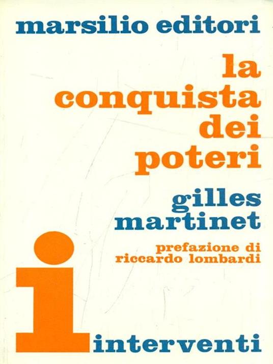 La conquista dei poteri - Gilles Martinet - copertina