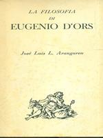 La filosofia di Eugenio d'Ors