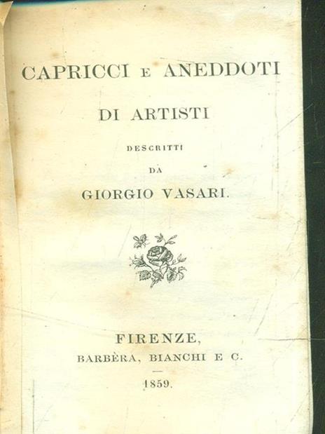 Capricci e aneddoti di artisti - Giorgio Vasari - 9