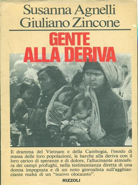 Gente alla deriva - Susanna Agnelli,Giuliano Zincone - copertina
