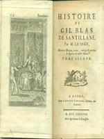 Histoire de Gil Blas de Santillane tome second