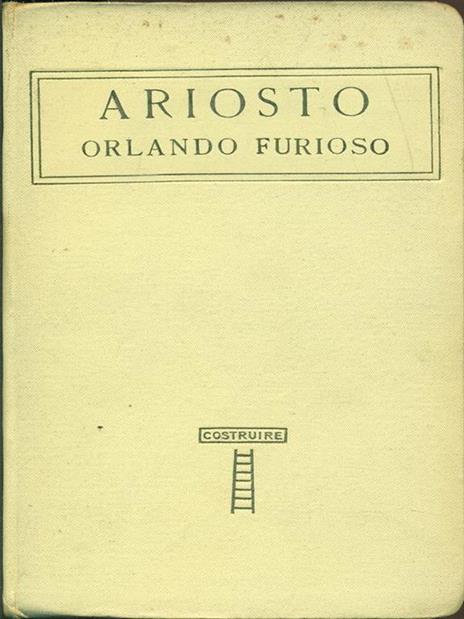 Orlando furioso - Ludovico Ariosto - copertina