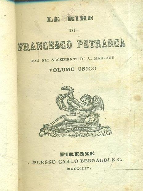 Le rime - Francesco Petrarca - 3