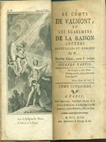 Le comte de Valmont, ou les égaremens de la raison. Tomo 5