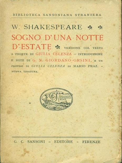 Sogno di una notte d'estate - William Shakespeare - 4