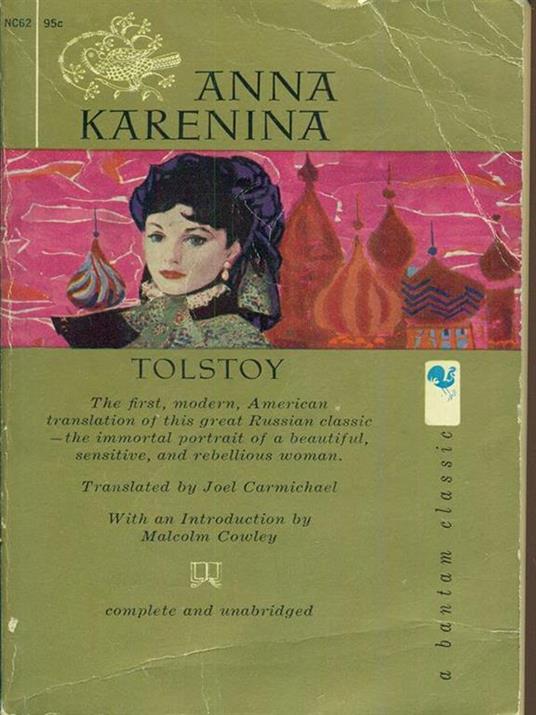 Anna Karenina - Lev Tolstoj - copertina