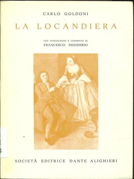 La Locandiera - Carlo Goldoni - copertina