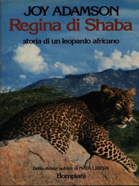 Regina di Shaba - Joy Adamson - copertina