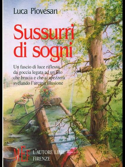 Sussurri di sogni - Luca Piovesan - copertina