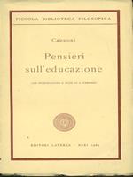 Pensieri sull'educazione