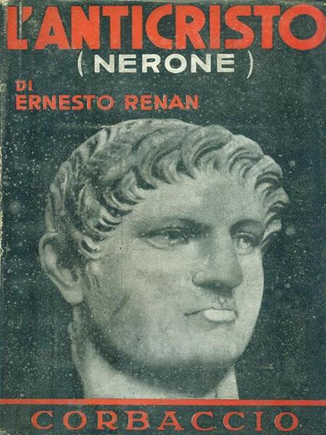 L' anticristo (Nerone) - Ernest Renan - copertina