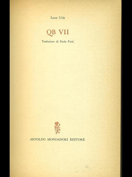 QB VII - Leon M. Uris - 2