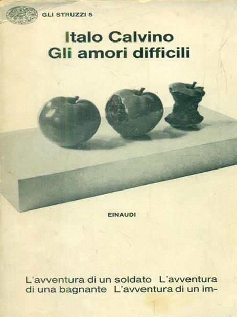 Gli amori difficili - Italo Calvino - copertina