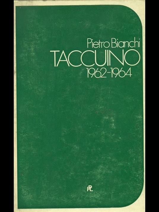 Taccuino 1962-1964 - Pietro Bianchi - 7