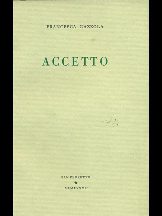 Accetto - 3