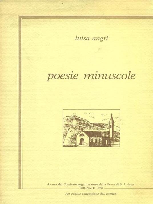 Poesie minuscole - Luisa Angri - 6