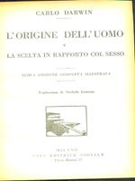 L' origine dell'uomo e la scelta in rapporto col sesso