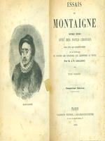 Essais de Montaigne tome I