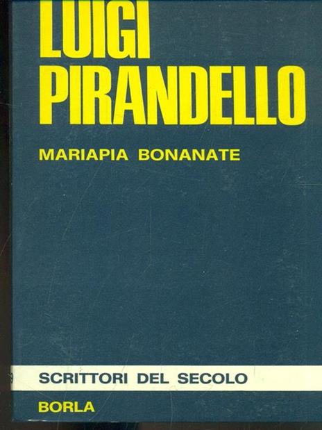 Luigi Pirandello - Mariapia Bonanante - 3