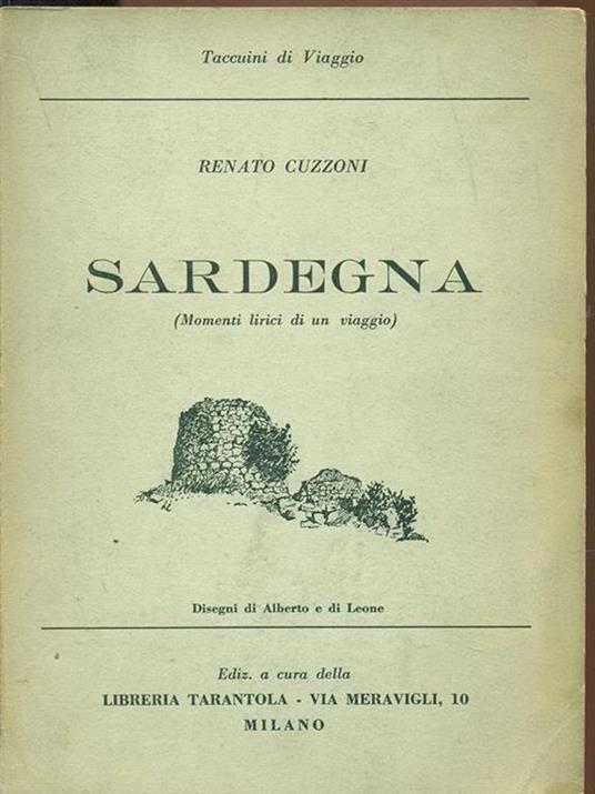 Sardegna - Renato Cuzzoni - copertina