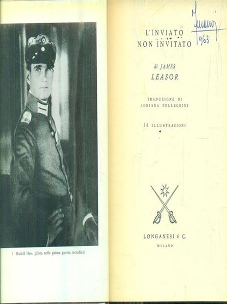 L' inviato non invitato - James Leasor - copertina