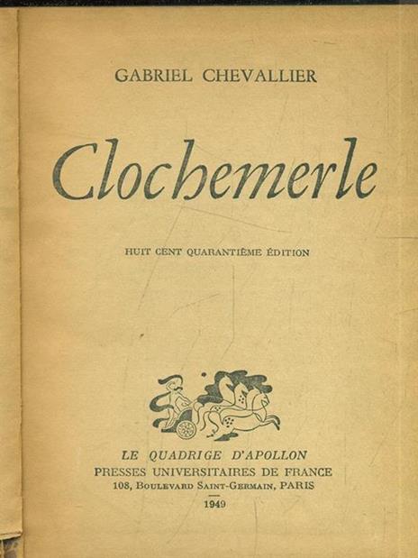 Clochemerle - Gabriel Chevallier - 9