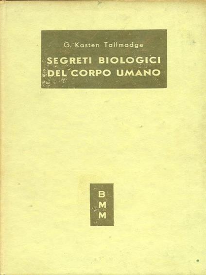 Segreti biologici del corpo umano - copertina