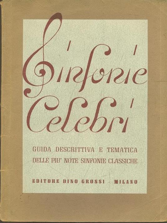 Sinfonie celebri - copertina