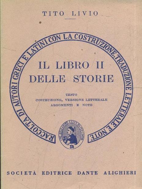 Il libro II delle storie - Tito Livio - 8