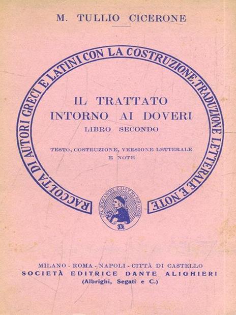 Il trattato intorno ai doveri libro secondo - M. Tullio Cicerone - 11