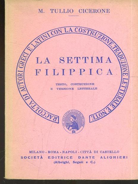 settima filippica - M.Tullio Cicerone - 6