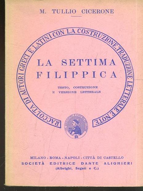 settima filippica - M.Tullio Cicerone - 4