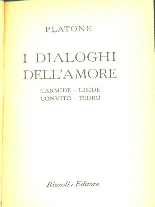 I dialoghi dell'amore - Platone - 9