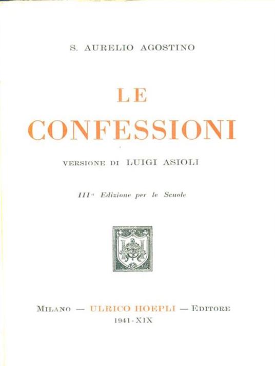 Le confessioni - Agostino (sant') - 5