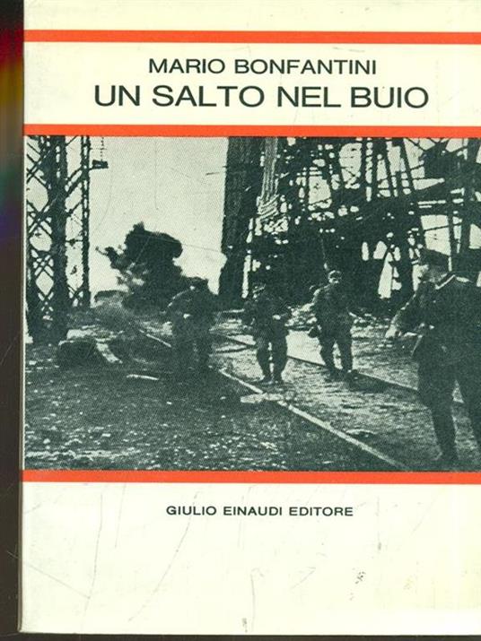 Un salto nel buio - Mario Bonfantini - copertina