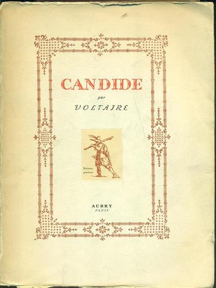 Candide - Voltaire - copertina