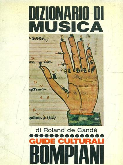 Dizionario di musica - Roland de Candé - copertina