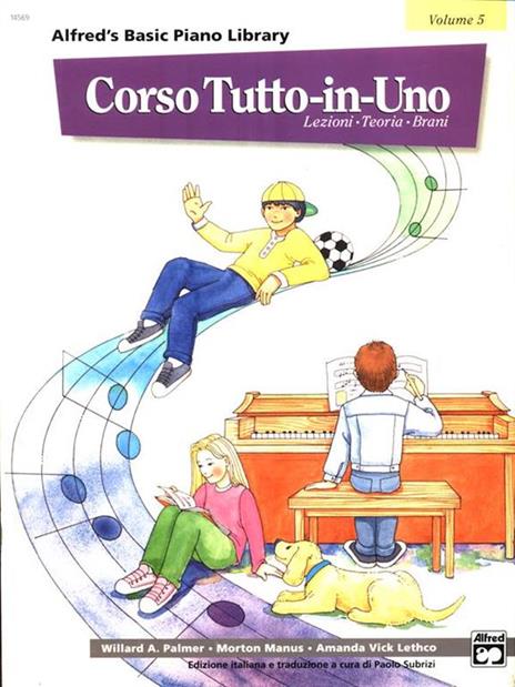 Corso Tutto-in-Uno Lezioni Teoria Brani. Volume 5 - copertina