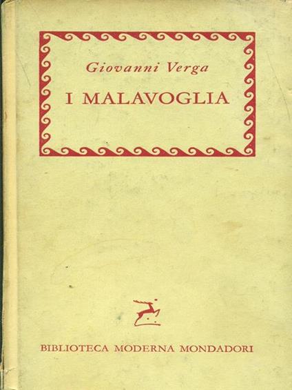 I Malavoglia - Giovanni Verga - copertina