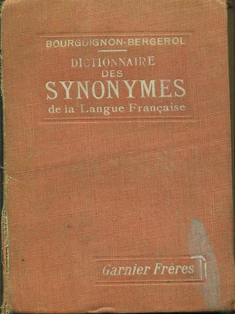 Dictionnaire des synonymes - 7