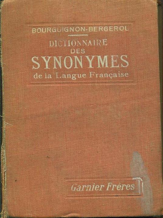 Dictionnaire des synonymes - 7