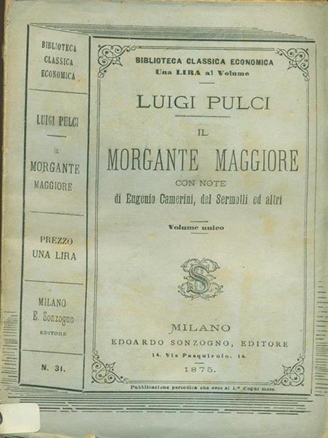 Il morgante maggiore - Luigi Pulci - 2