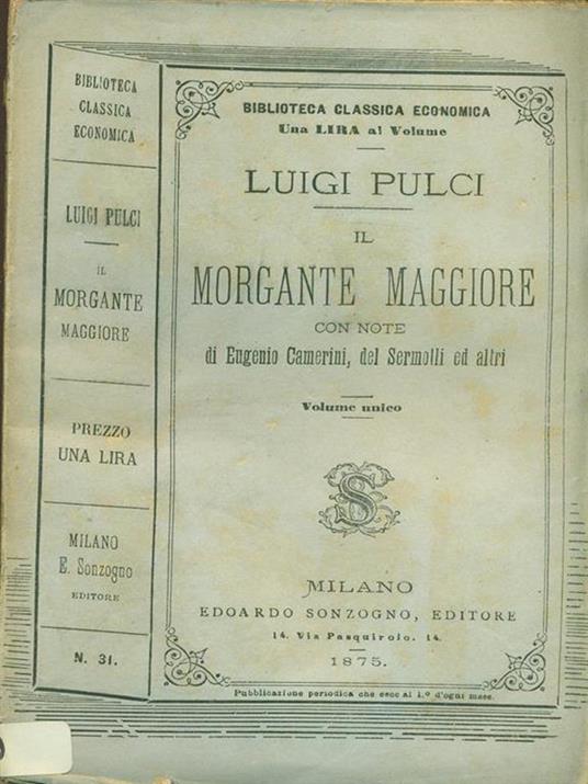 Il morgante maggiore - Luigi Pulci - 3