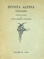 Rivista alpina italiana vol.3/1884